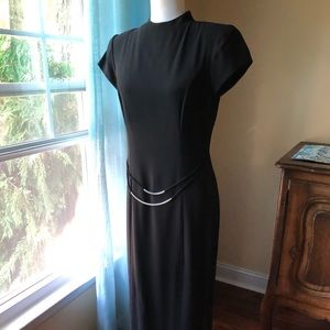 Classy Long black dress. Vintage.